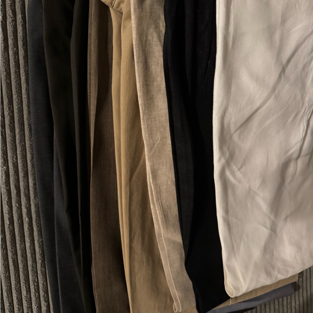 Eight Dress pants all for one price of $125